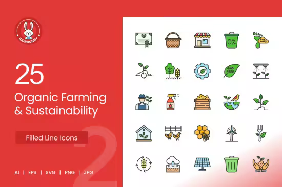 EE - 25 Organic Farming &amp; Sustainability Filled Line R3HNMUZ