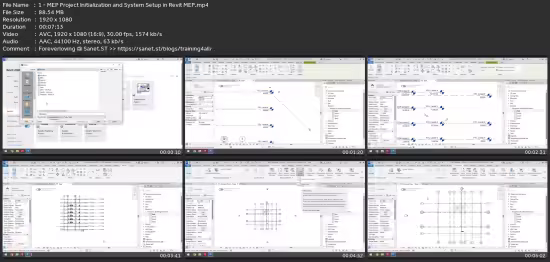 Revit Mep Full Course - Zero To Advanced Project Modeling