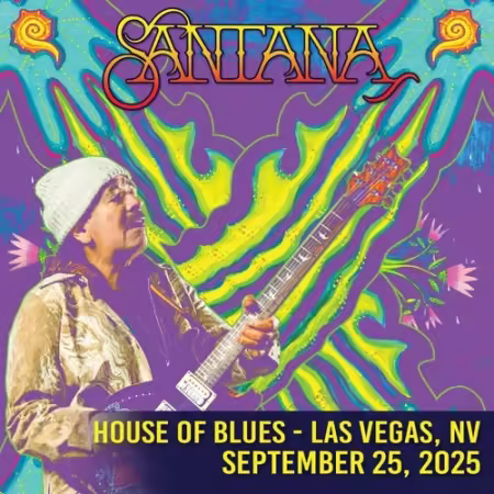 Santana - 2025-09-25 House Of Blues - Las Vegas, Las Vegas, NV (2025)