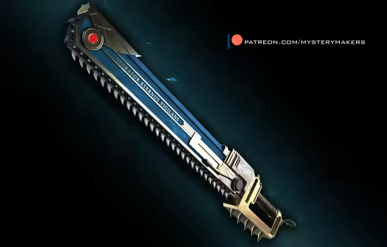 MysteryMakers Chainsword Warhammer 40k – 3D Model