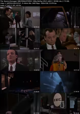 Scrooged 1988 REMASTERED 1080p BluRay HEVC x265 5.1 BONE