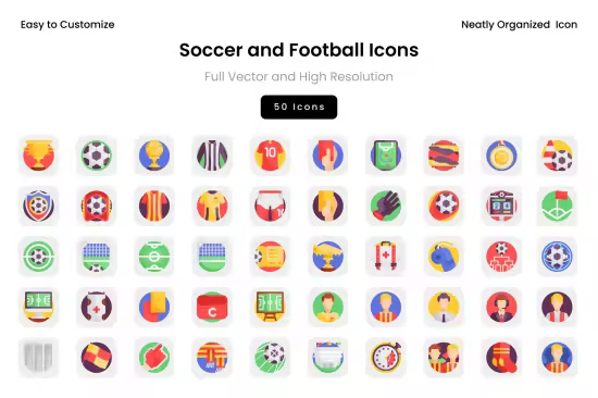 EE - Soccer and Football Icons KB755S5