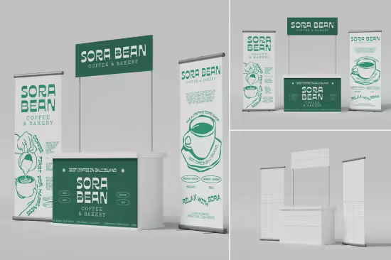 EE - Exhibition Stand Booth Mockup 2URG7Y8