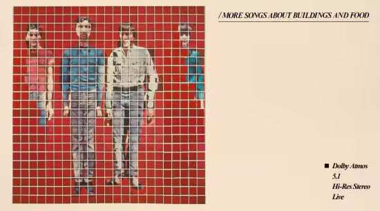 Talking Heads – More Songs About Buildings And Food (Remastered) (1978/2025) (Blu-ray)