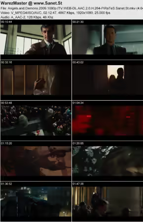 Angels and Demons 2009 1080p ITV WEB-DL AAC 2 0 H 264-PiRaTeS