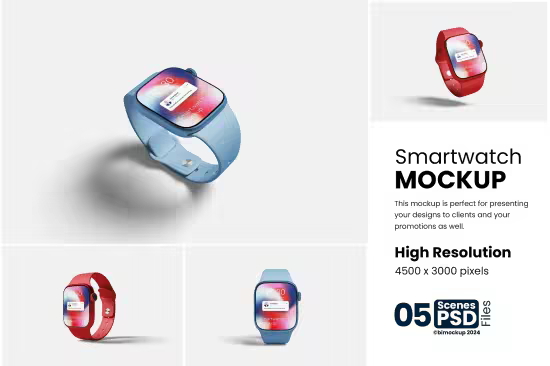 EE - Smartwatch Mockup U4AFW59