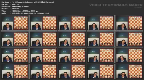 My 50 Favourite Endgames with GM Mihail Marin