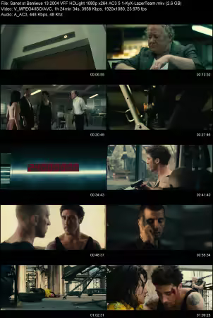 Banlieue 13 2004 VFF HDLight 1080p x264 AC3 5.1 KyX-LazerTeam