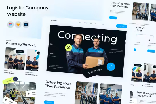 EE - LogiTrack - Logistic Company Website AF6G7LV