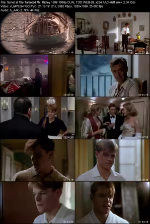 The Talented Mr. Ripley 1999 1080p DUAL TOD WEB-DL x264 AAC-HdT
