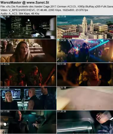 xXx Die Rueckkehr des Xander Cage 2017 German AC3 DL 1080p BluRay x265-FuN