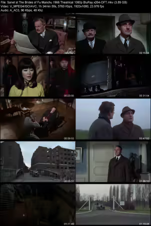 The Brides of Fu Manchu 1966 Theatrical 1080p BluRay x264-OFT