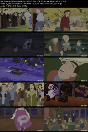 Eight Crazy Nights 2002 2160p HDR Ai Upscale -Mesc