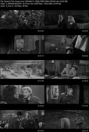 The Young Lions 1958 MULTi 1080p WEB H264-UKDHD