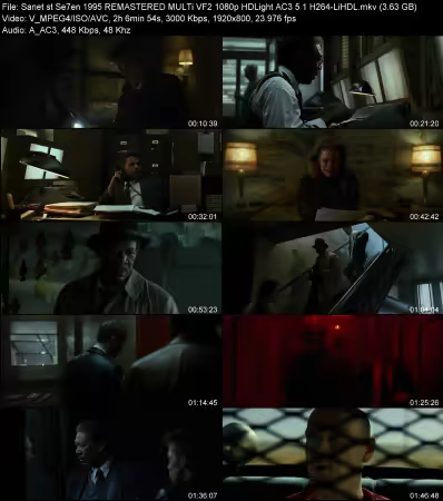 Se7en 1995 REMASTERED MULTi VF2 1080p HDLight AC3 5.1 H264-LiHDL