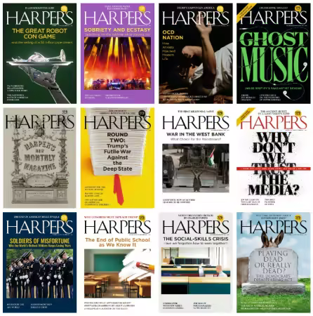 Harper's Magazine - Full Year 2025 Collection