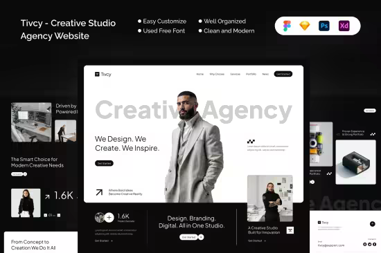 EE - Tivcy - Creative Studio Agency Website 3ZWLT9W