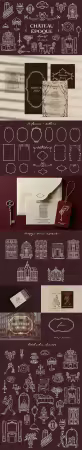 Hand Drawn Boutique Hotel Clipart