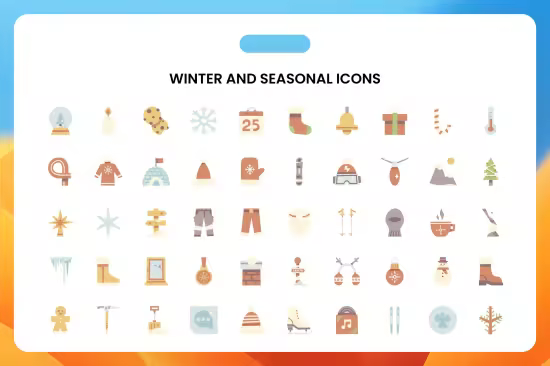 EE - Winter and Seasonal Icons N7DEP5W