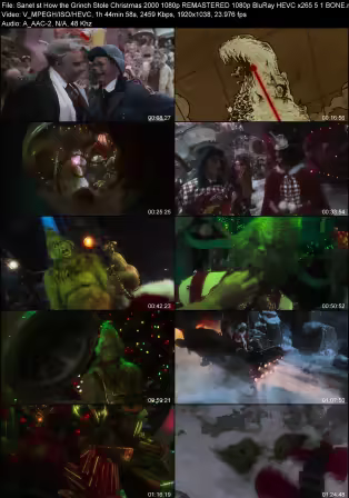 How the Grinch Stole Christmas 2000 1080p REMASTERED 1080p BluRay HEVC x265 5.1 BONE