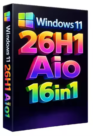 Windows 11 Pro 26H1 Build 28000.1340 Aio 16in1 Preactivated (Preview)