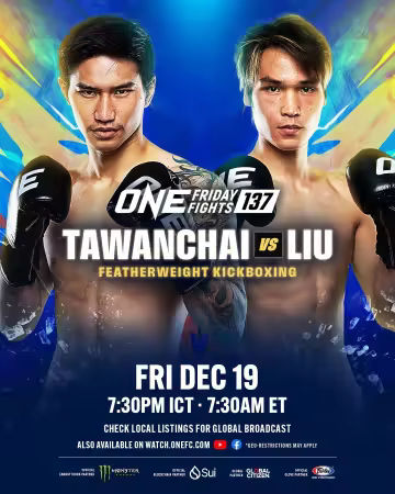 ONE Friday Fights 137 Tawanchai vs Mengyang Liu 1080p WEBRip H 264-Star