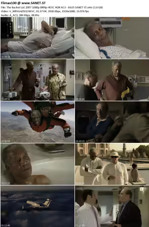 The Bucket List 2007 1080p BRRip HEVC HDR AC3 - ASUS