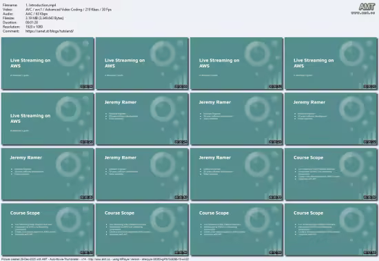 Live Streaming on AWS