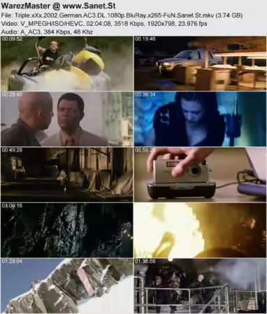 Triple xXx 2002 German AC3 DL 1080p BluRay x265-FuN