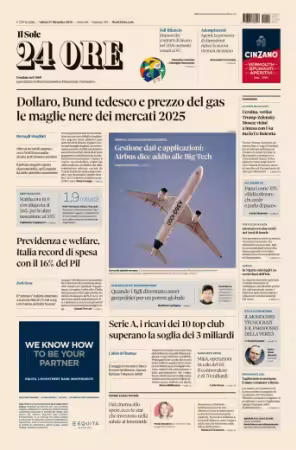 Il Sole 24 Ore - 27 Dicembre 2025