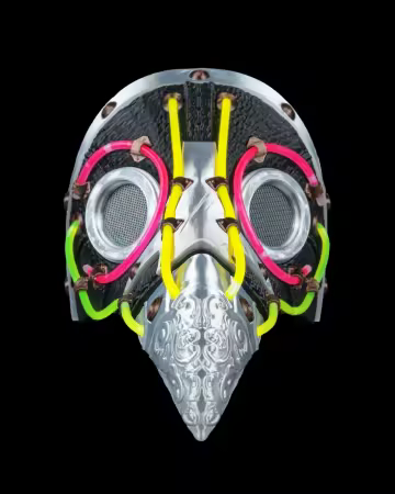 Neon Plague – 3D Model
