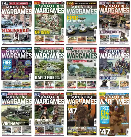 Miniature Wargames - Full Year 2025 Collection