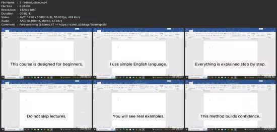 Master Ms Word: 2026 Beginner To Advanced Practical Work