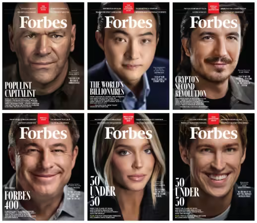 Forbes USA - Full Year 2025 Collection
