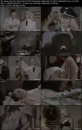 Ilsa She Wolf of the SS 1975 UHD BluRay 1080p DDP 2.0 HDR10 x265-SM737