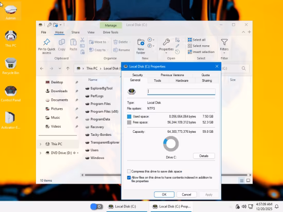 Windows 11 Pro Super Lite 25H2 Build 26200.6725 SenaryOS