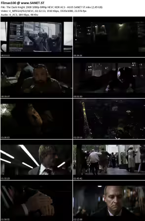 The Dark Knight 2008 1080p BRRip HEVC HDR AC3 - ASUS