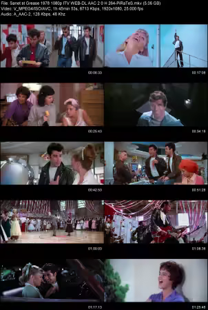 Grease 1978 1080p ITV WEB-DL AAC 2.0 H264-PiRaTeS