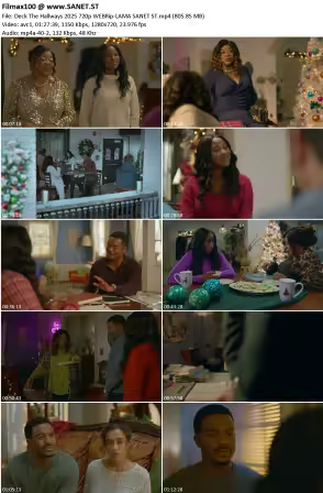 Deck The Hallways 2025 720p WEBRip-LAMA