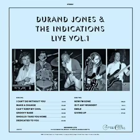 Durand Jones &amp; The Indications - Live Vol. 1 (2018)[FLAC]