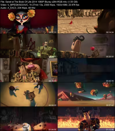 The Book Of Life 2014 1080P Bluray x264-RGB