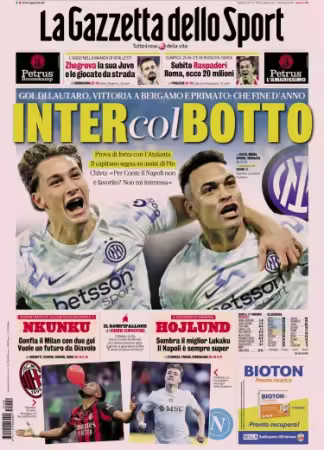 La Gazzetta dello Sport - 29 Dicembre 2025