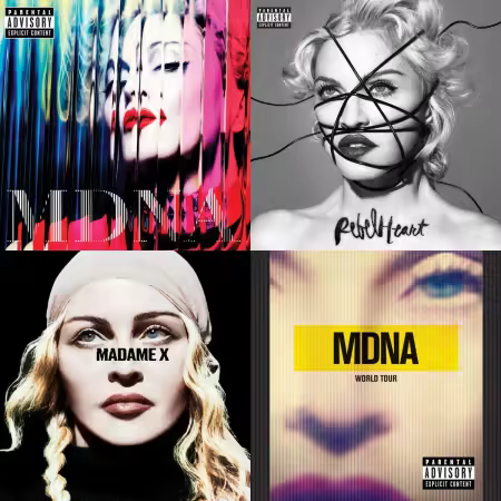 Madonna - MDNA / Rebel Heart / Madame X / MDNA World Tour (Deluxe) (2012-13-15-19/2026)