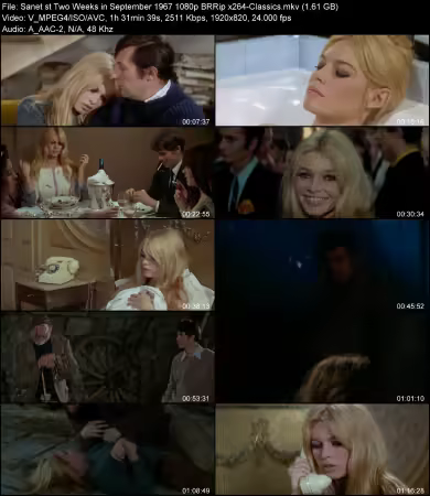 Two Weeks in September 1967 1080p BRRip x264-Classics