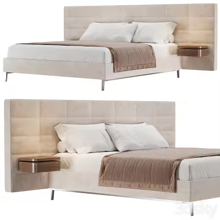 3dsky - VOLAGE EX S NIGHT Bed By Cassina 4539544 - 3D Model