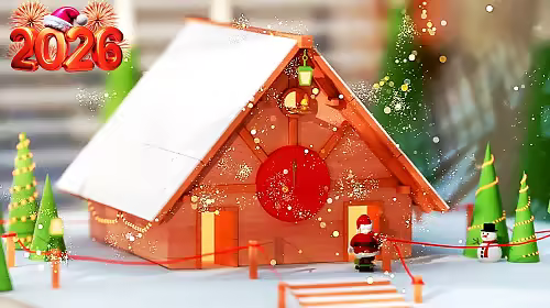 MA Christmas House 3007009 - Project for After Effects