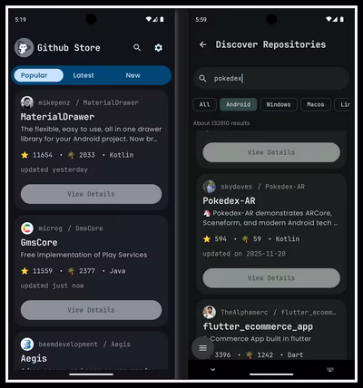 GitHub Store v1.5.1