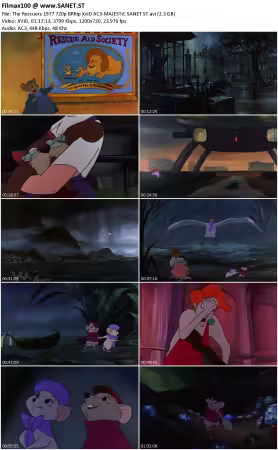 The Rescuers 1977 720p BRRip XviD AC3-MAJESTiC