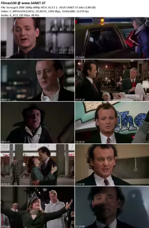 Scrooged 1988 1080p BRRip HEVC AC3 5.1 - ASUS