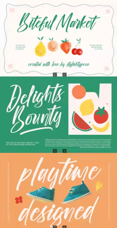 EE - Biteful Market - Modern Brush Font 3VEJA7T